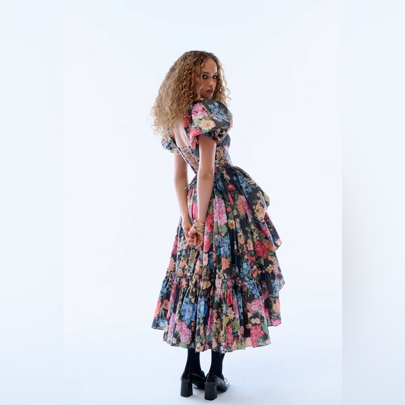 Puck Floral French Corset